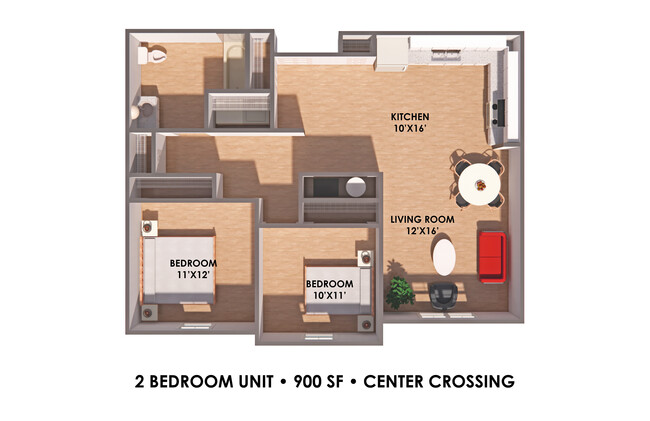 Floorplan - Center Crossing