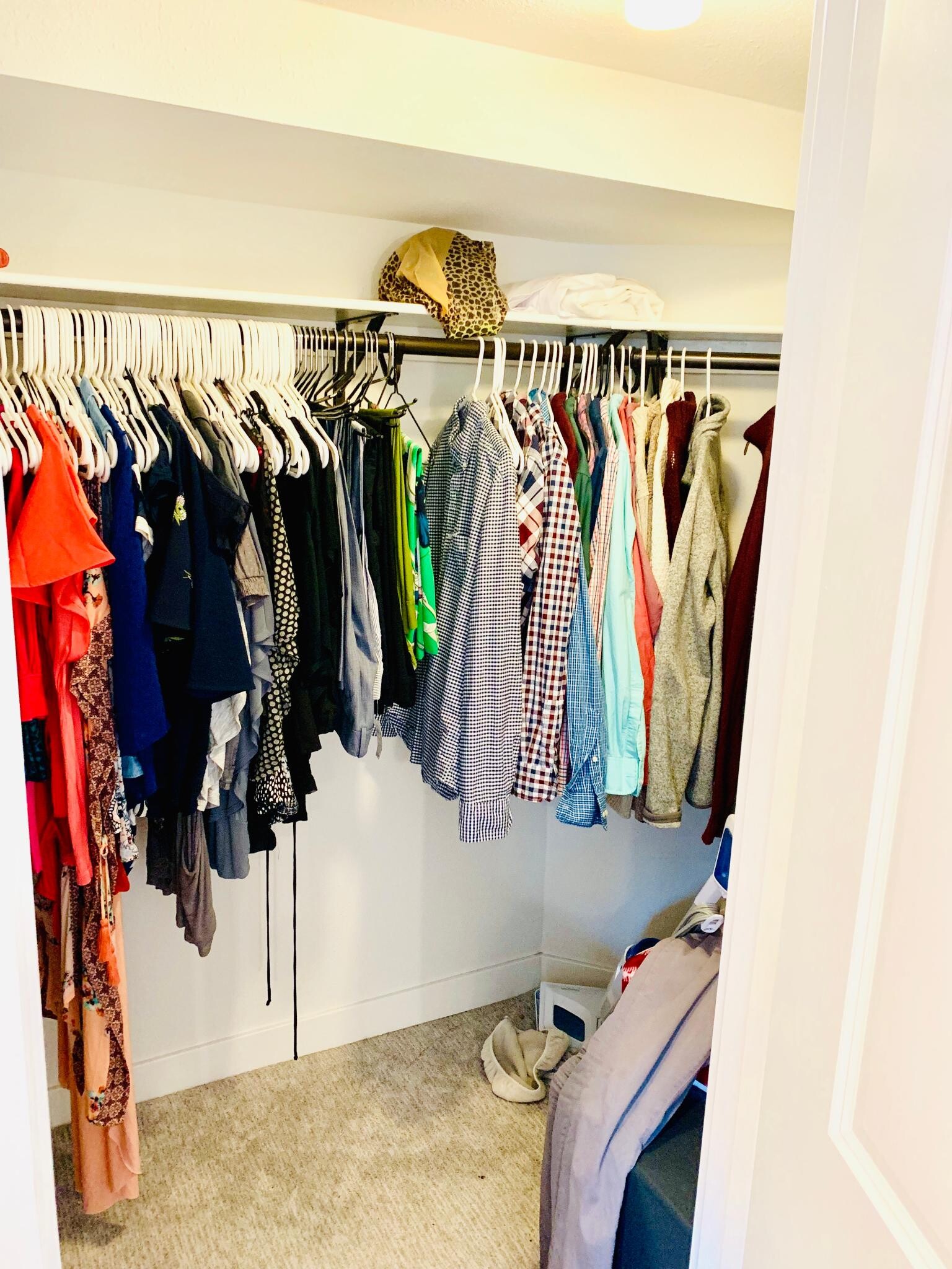 Downstairs walk-in closet - 1447 Osceola St