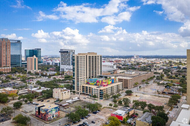 Aerial View - Camden Downtown