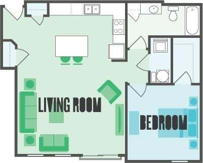 Floorplan - Monmouth Row Apartments