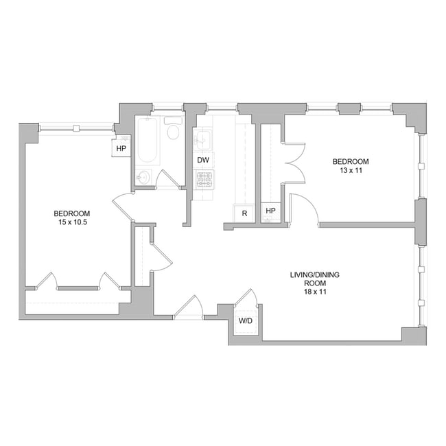 Floorplan - 1841 Columbia Road