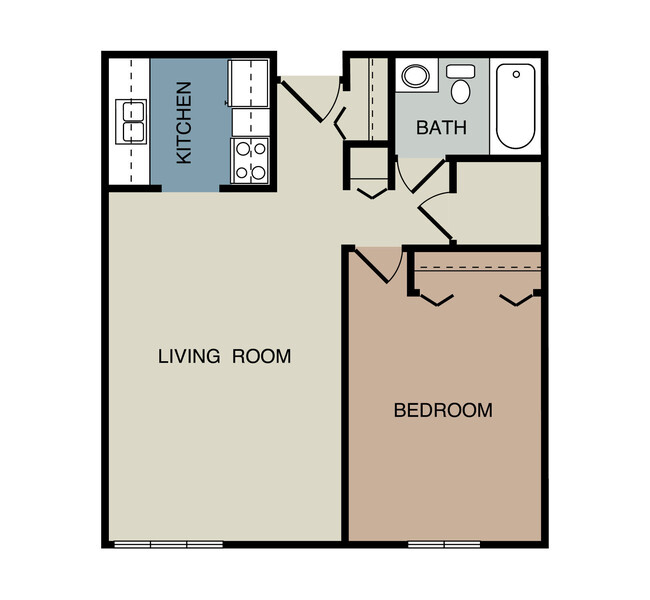 Floorplan - York Manor Senior Apartments