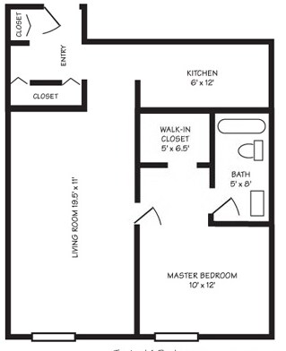 1BR/1BA - Pallister Plaisance Apartments