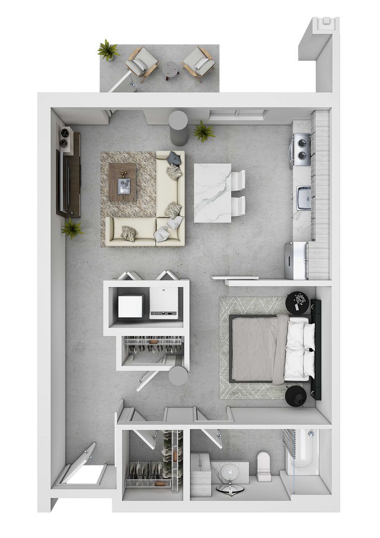 Interior Photo - 1919 Flats