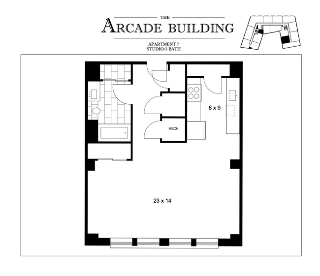 Floorplan - The Arcade Building