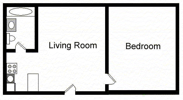 1BR/1BA - Deming Manor