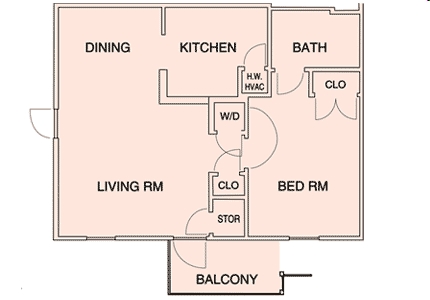 1BR/1BA - Taylor Crossing