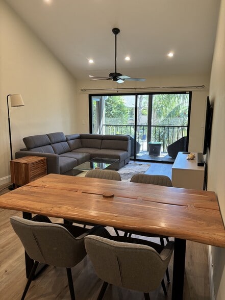 Living room/ Dinning area - 1709 Pelican Cove Rd
