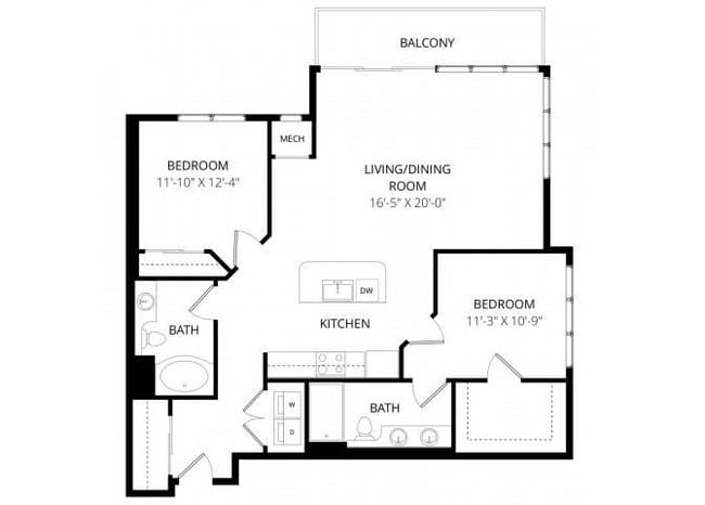Floorplan - 4800 Excelsior