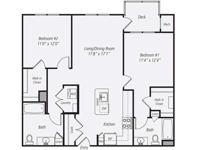 Floorplan - Avalon North Bergen