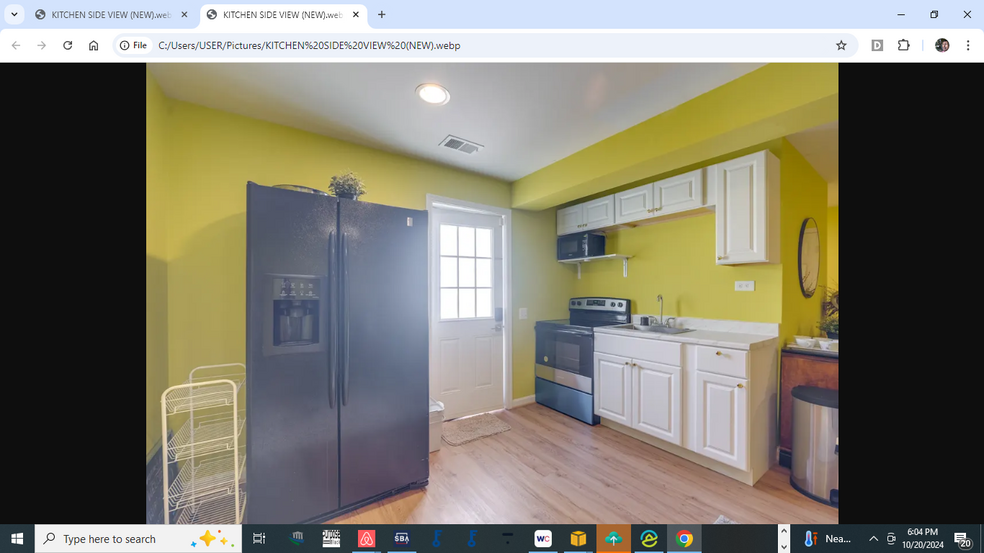 Kitchen Area, With Private Main Exist & Entrance - 8953 Birch Bay Cir