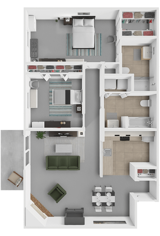 Floorplan - Huntington Glen