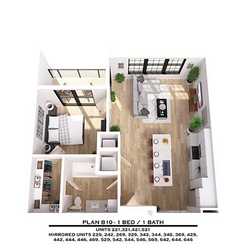 Floorplan - The Eastern