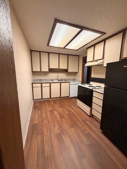 2 bedroom kitchen - Amhurst Apartments