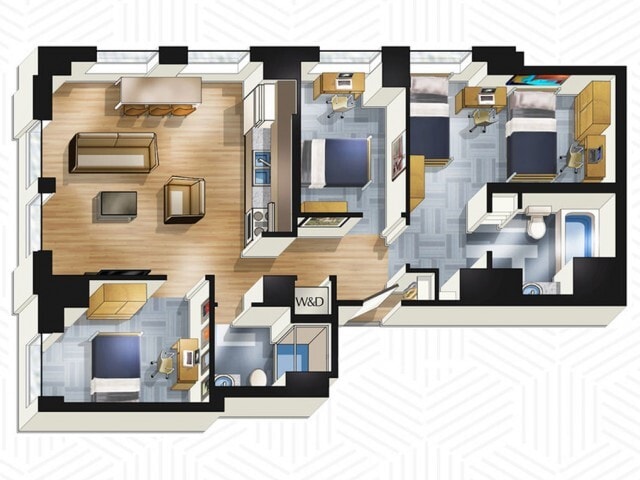 Floorplan - The Buckingham