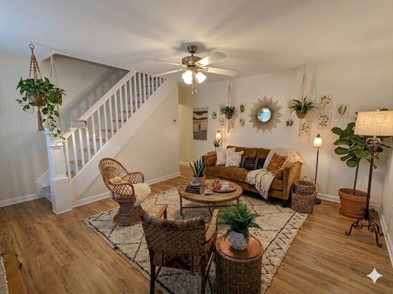 Living Room-virtually staged - 2618 McCord St