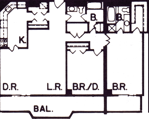 2BR/2BA - Admiral's Walk