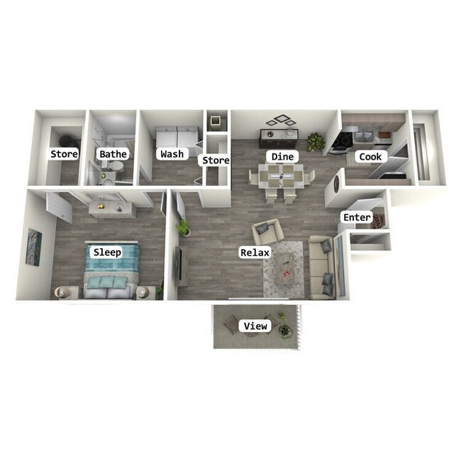 Floorplan - Grey Parc of Macon