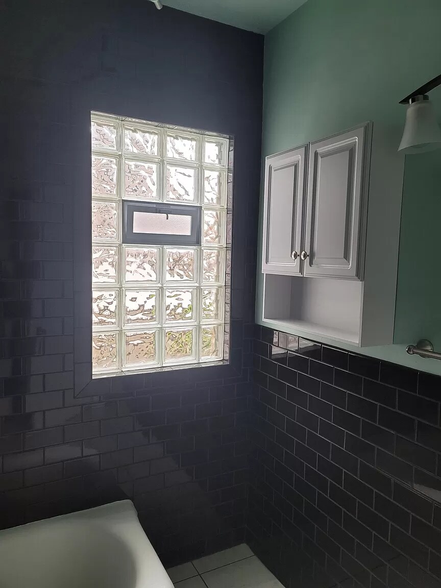 Bathroom window - 446 W 7th St