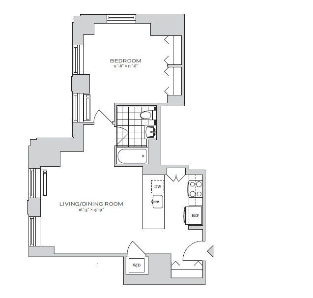 Floorplan - 70 Pine Apartments