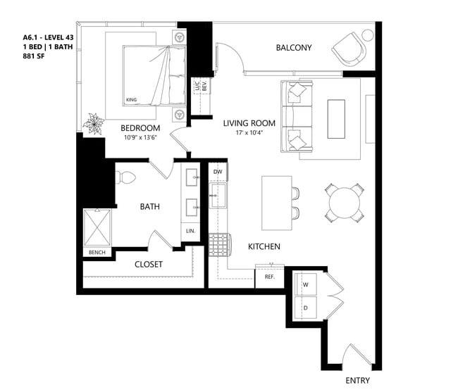 Floorplan - Bosque Residences