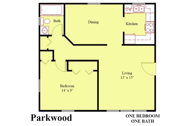 Floorplan - Parkwood Manor