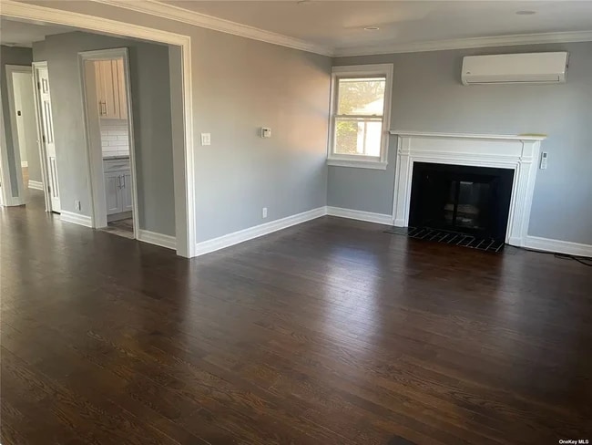 living room with fireplace - 14 Linden St