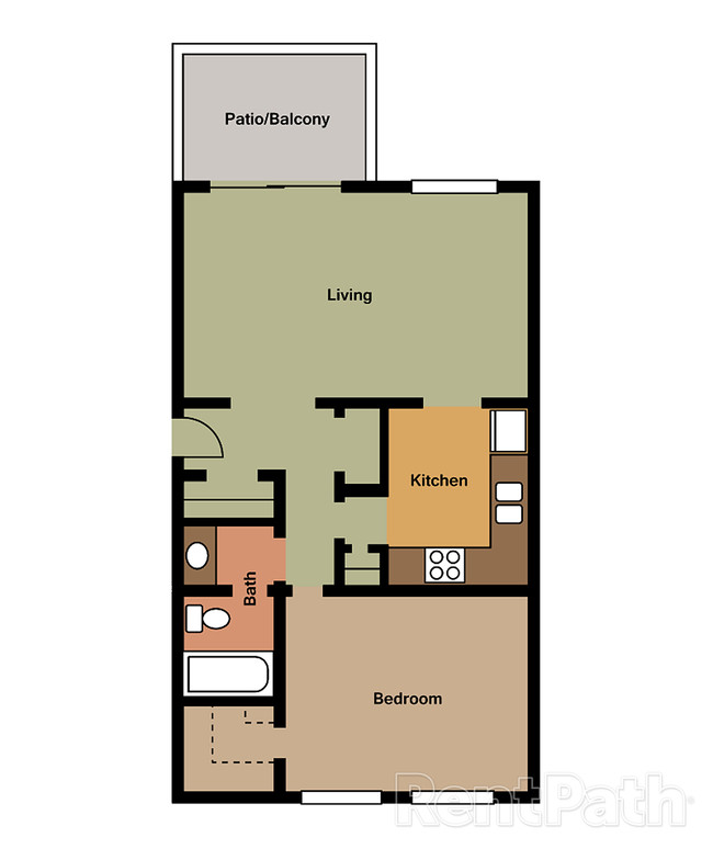 Floorplan - Lake Camelot Apartments