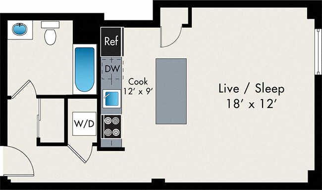 Floorplan - The Lofts at Gin Alley