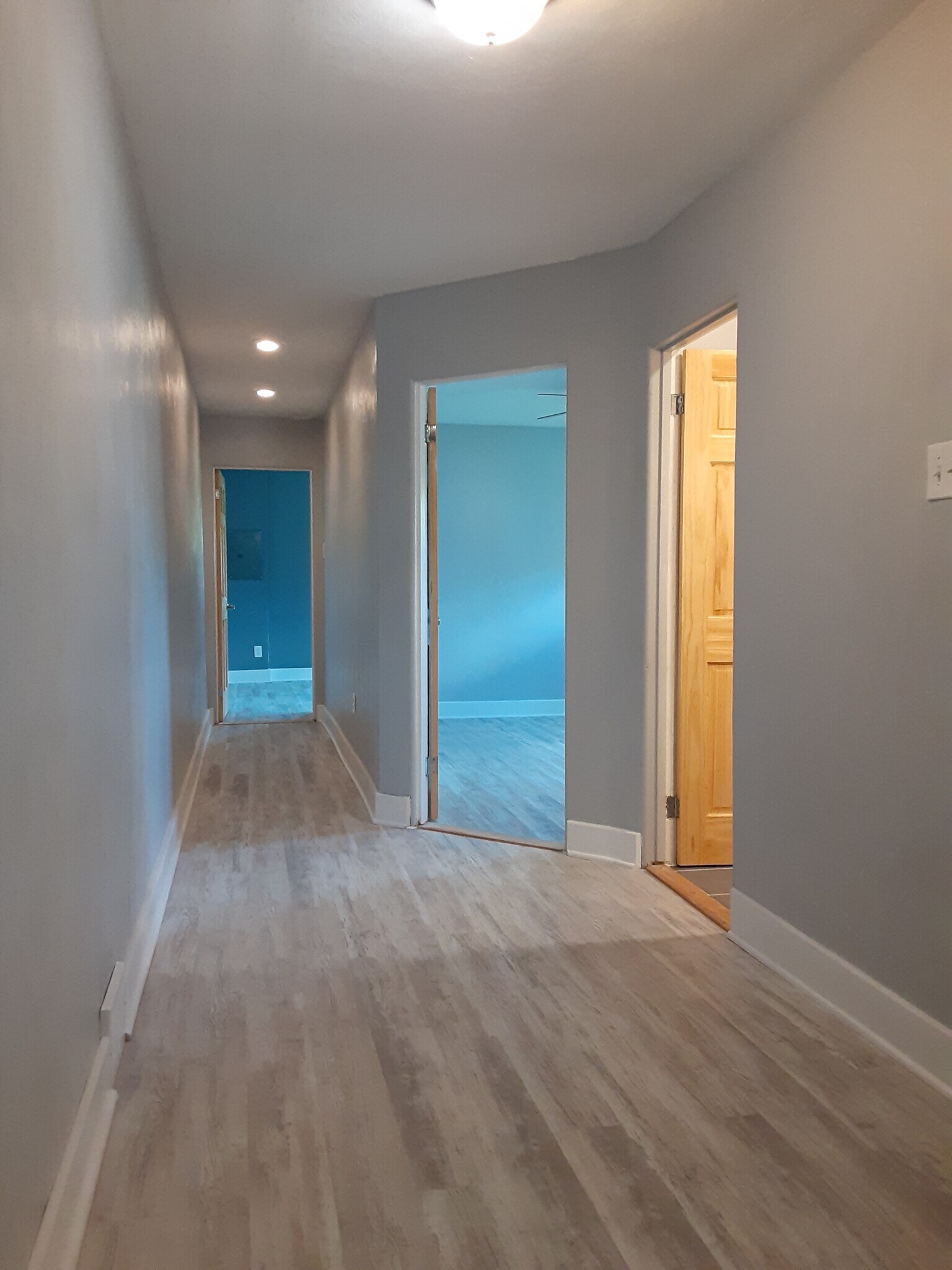 Hall top of steps towards bedrooms - 230 Langley Ave