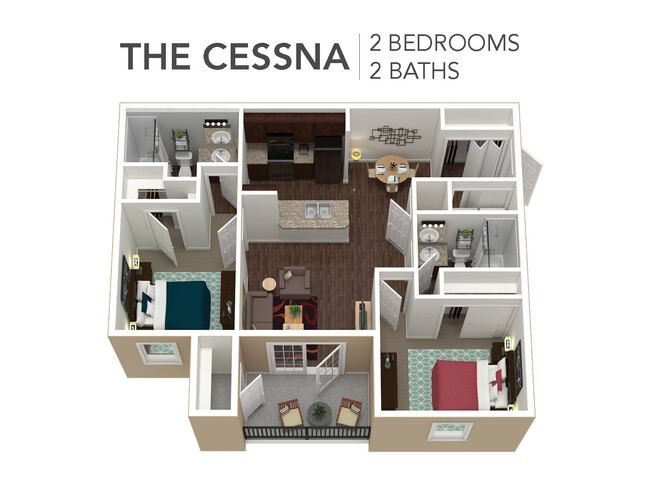 Floorplan - Eagle Landing Apartments