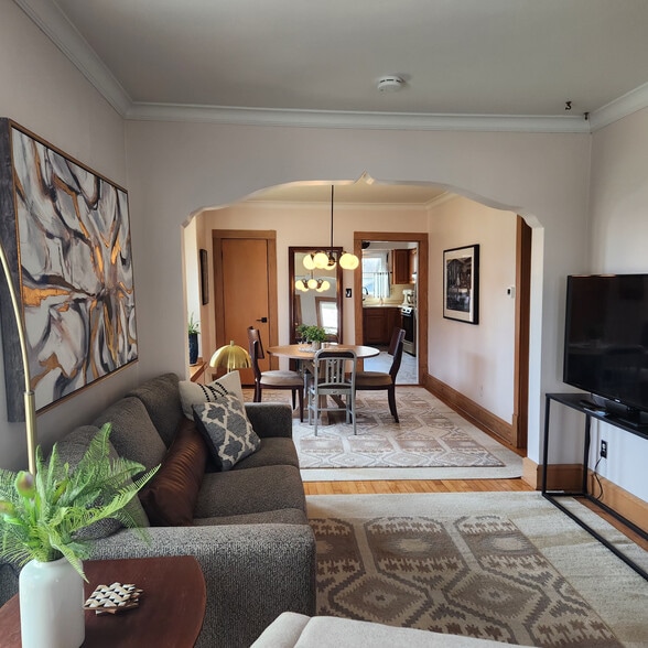 Living Room and Dining Room - 1710 S 14th St