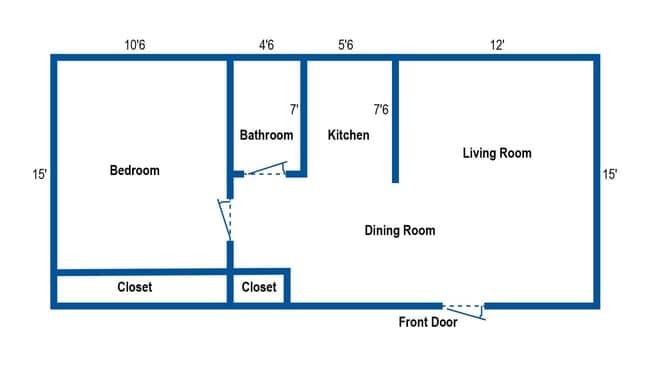 Floorplan - *** Pet Friendly Apartments in Mt. Lebanon * Near Castle Shannon T Stop * Affordable and Spacious...