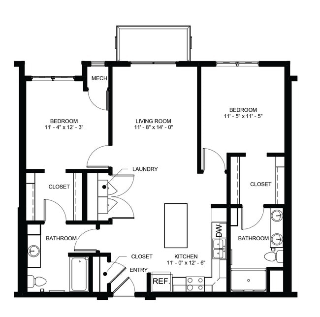 Floorplan - Grand35 Apartments - 55 Plus Active Adult
