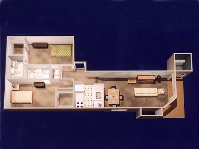 2BR/2BA 877 - Mylo Apartment Homes