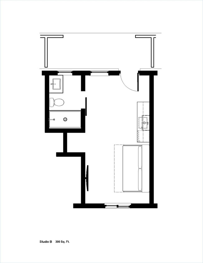 Floorplan - Falls Edge Studios