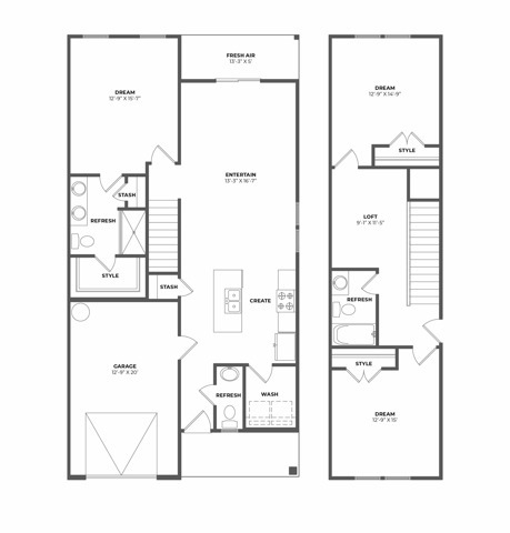 Haven 2D Floorplan Image - ABODE Carolina Forest