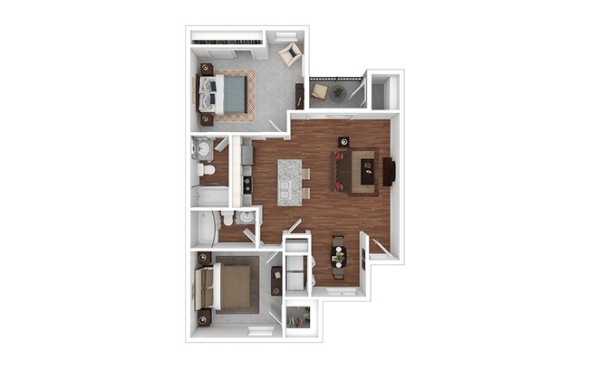 Floorplan - Heights of Benbrook