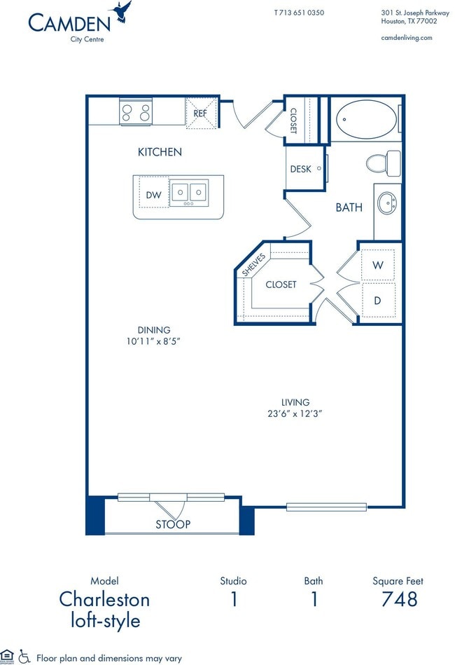Floorplan - Camden City Centre