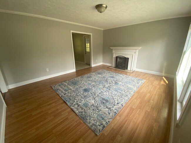 Living room view from front door - 776 Valley Dr