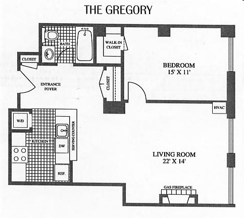 1BR/1BA - The Midtown