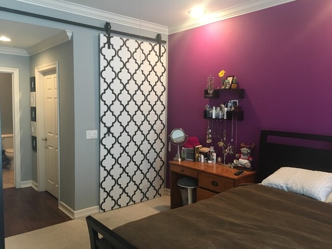 Bedroom Barn Door1 - 1480 Broadway St