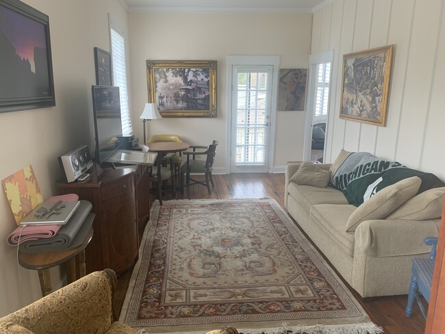 Second floor living room looking toward balcony - 245 Lincoln St