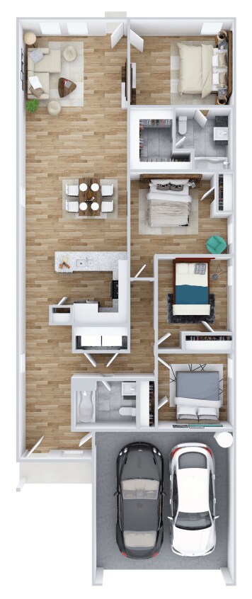 Floorplan - The Retreat at Honey Creek