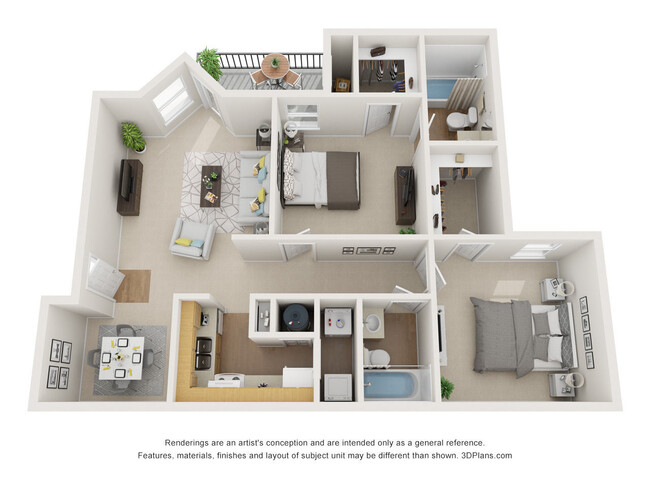 Floorplan - Forest Pointe Apts