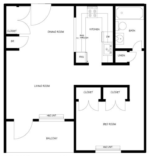 1BR/1BA - Mission Valley