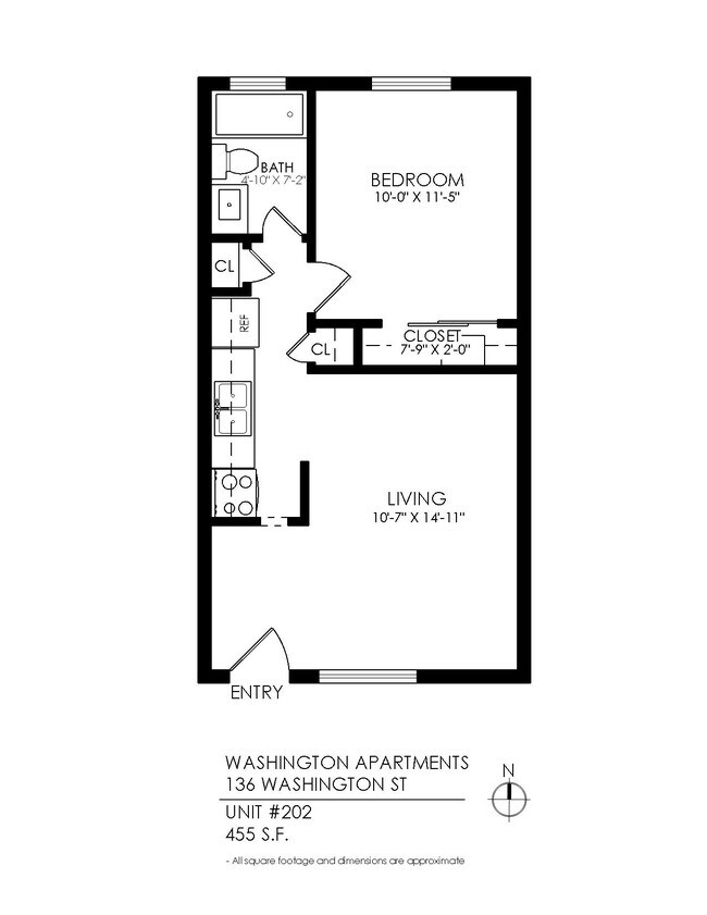 Floorplan - Washington Apartments