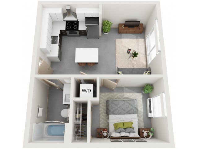 Floorplan - Gibson Apartments