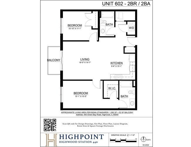 Floorplan - HIGHPOINT Highwood Station 440