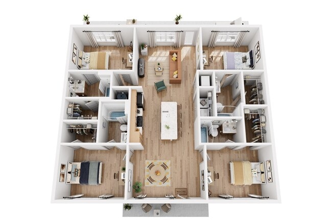 4 Bedroom Flat - Wildwood Baton Rouge